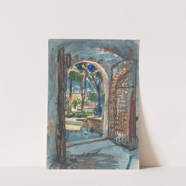 Poortje in S. Miniato by Martin Monnickendam