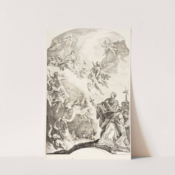 Pope Gregory the Great and Saint Vitale Interceding for the Souls in Purgatory by Sebastiano Ricci