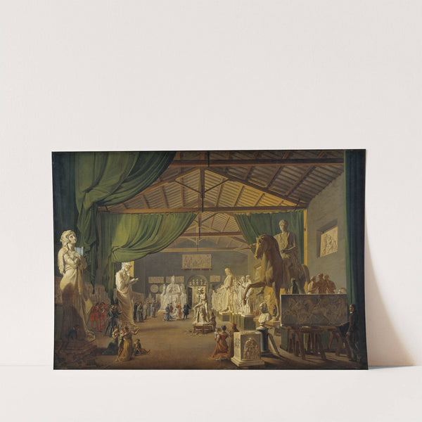 Pope Leo XII Visiting Thorvaldsen's Studios In The Piazza Barberini, 18 October 1896 by Ditlev Martens