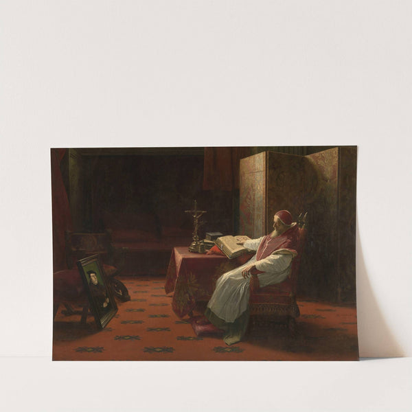 Pope Paul III in front of the Portrait of Luther (1883) by Albert Frans Lieven De Vriendt