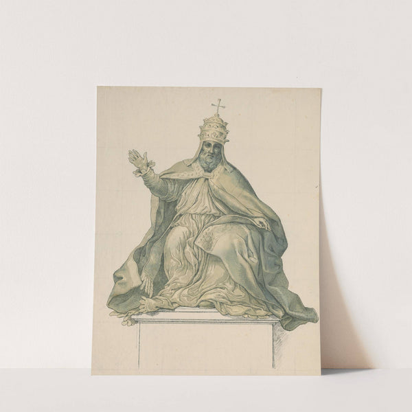 Pope Paul III, sculpture on his tomb in St. Peter’s by David Humbert de Superville