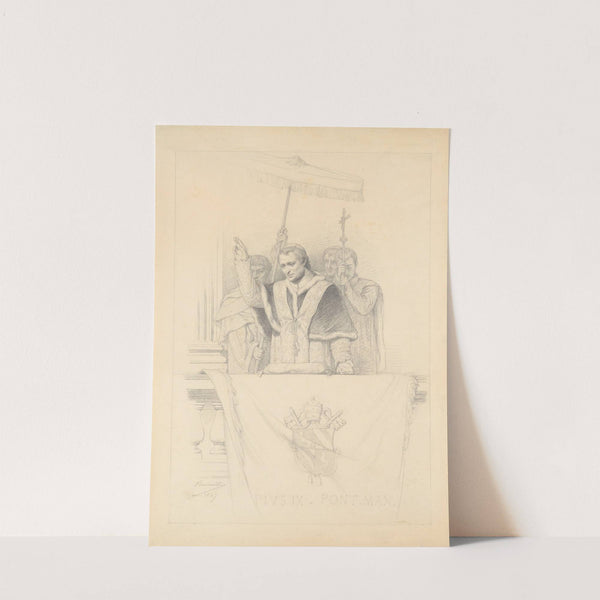 Pope Pius IX Imparting the Blessing Urbi et Orbi by François-Léon Benouville