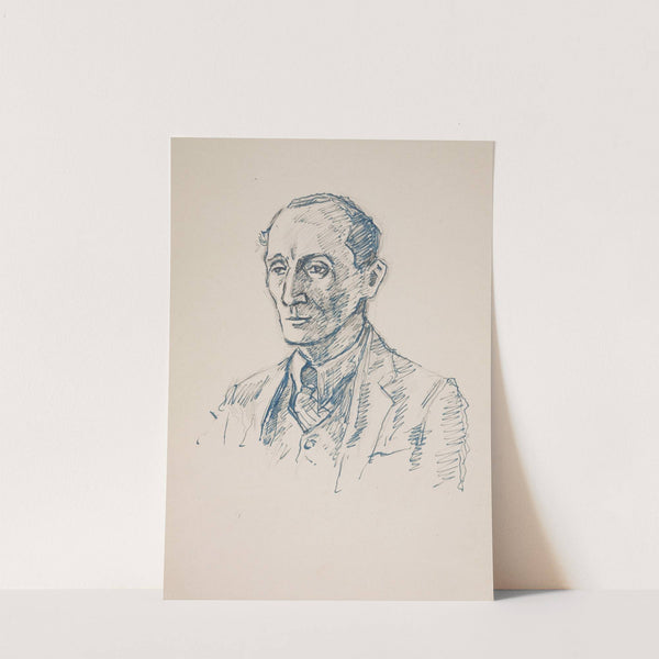 Popiersie szczupłego mężczyzny by Ivan Ivanec