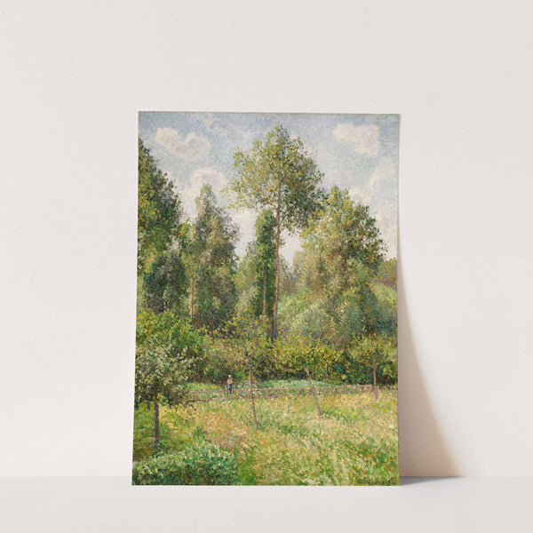 Poplars, Éragny (1895) by Camille Pissarro