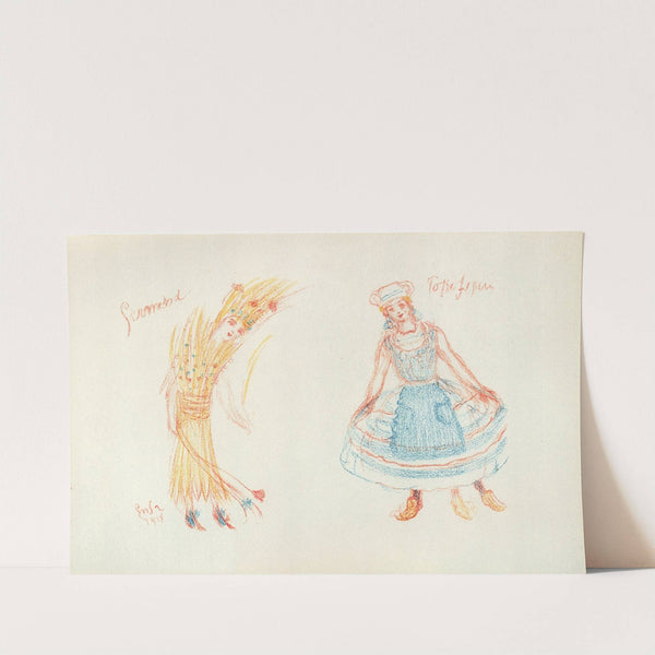 Popofigue & Germina by James Ensor