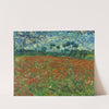 Poppy field by Vincent van Gogh