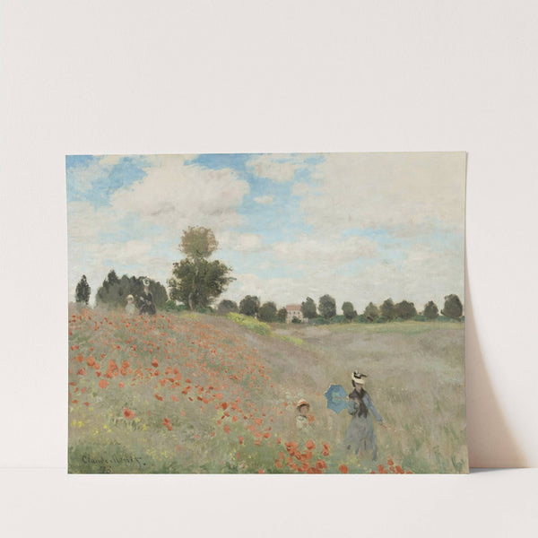 Poppy Field (1881) by Claude Monet