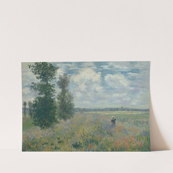 Poppy Fields near Argenteuil (1875) by Claude Monet