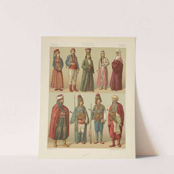 Population asiatiques (1876-1888) by Auguste Racinet