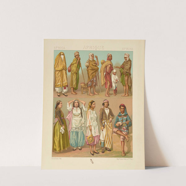 Populations du littoral Algérien (1876-1888) by Auguste Racinet