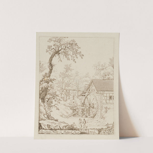 Porcalain Mühli in Thalweil (1770 - 1790) by Johann Jakob Aschmann