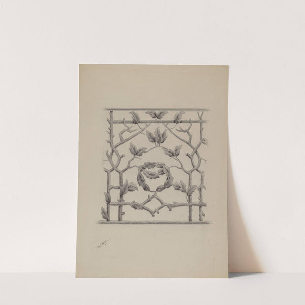 Porch Railing by Charles Moss