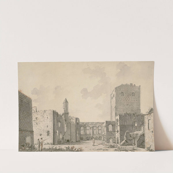 Porchester Castle, Hampshire by Capt. Francis Grose