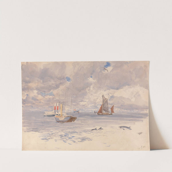 Porpoises by Henry Moore