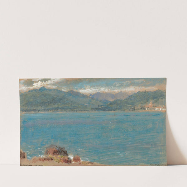 Port Antonio, Jamaica; and St Lucia by Albert Goodwin