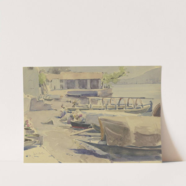 Port at Lake Garda by Jacob Happ