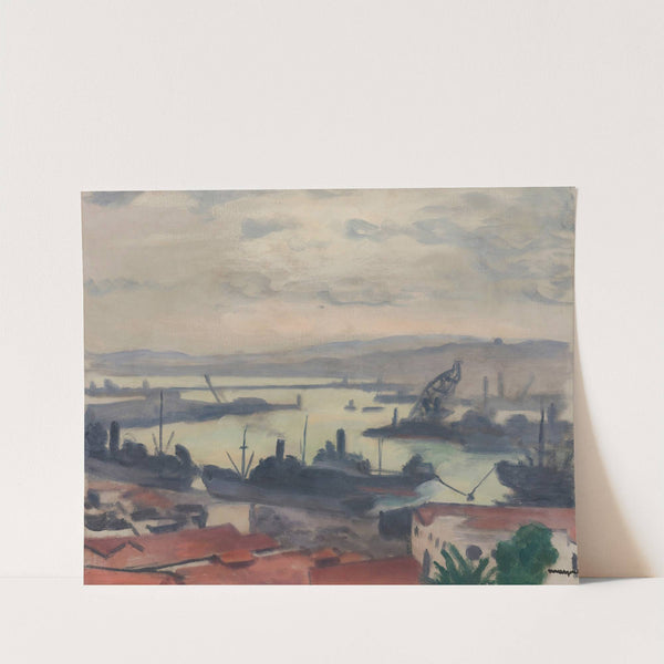Port D’alger by Albert Marquet