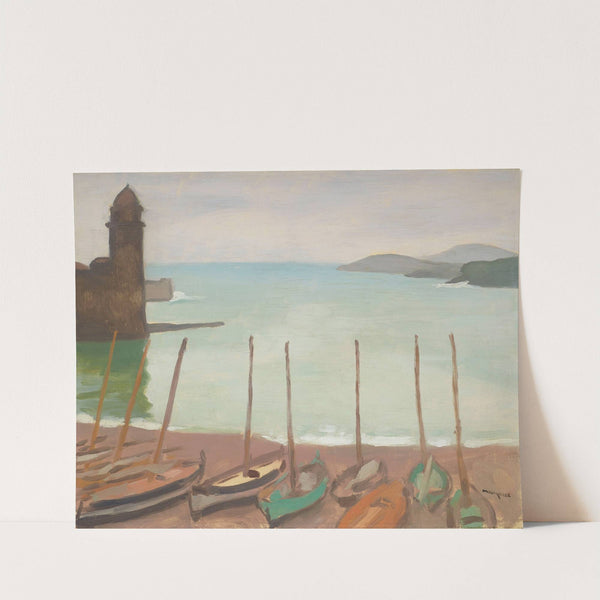 Port de Collioure (1914) by Albert Marquet