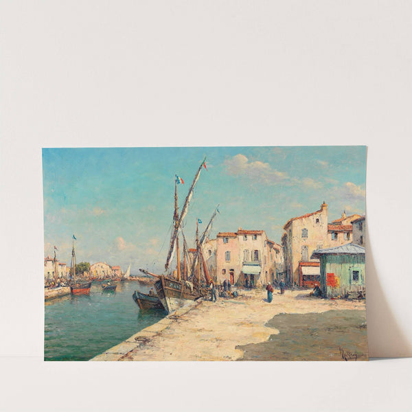 Port du Brone (Provence) by Henry Malfroy