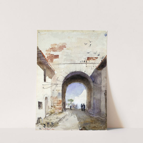 Porta San Paulo, Rome by Cass Gilbert