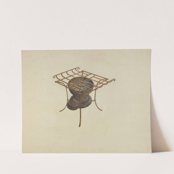 Portable Cast Iron Cook Stove by Al Curry