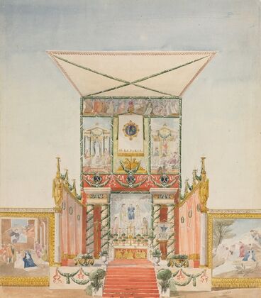 Portable Field Altar for Charles X (1824–1830) — size preview