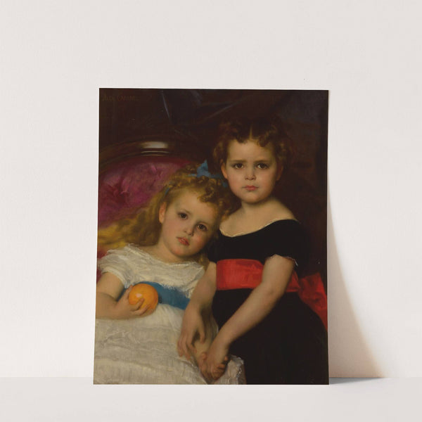 Portait des deux soeurs (1871) by Alexandre Cabanel