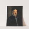 Portait Of A Bearded Man, Bust Length by Jacopo Bassano