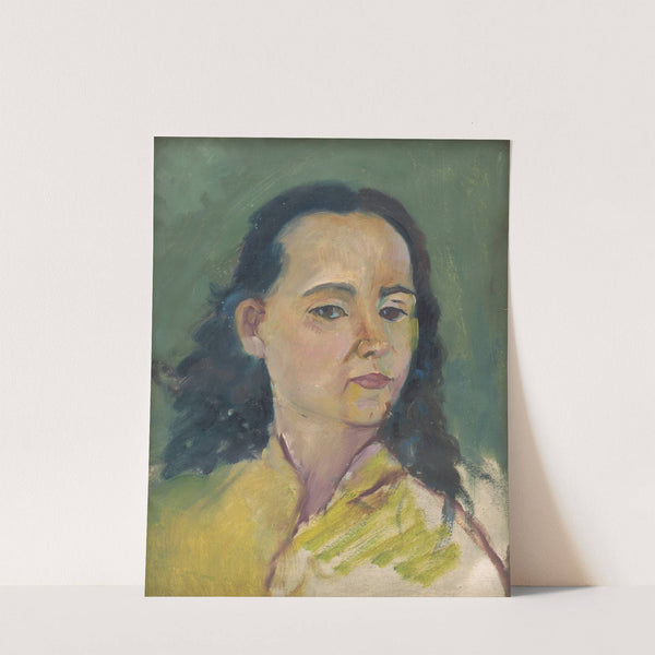 Portait of a Woman by Arnold Peter Weisz-Kubínčan