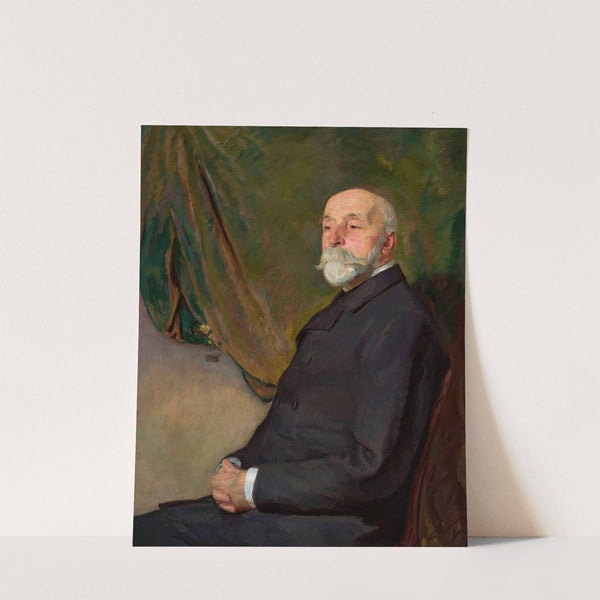 Portait of August Iwański by Wojciech Weiss