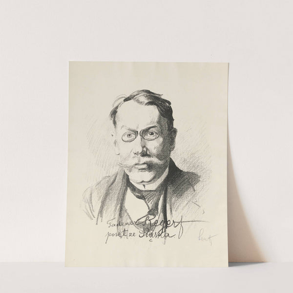 Portait of Tadeusz Reger (1919) by Stanisław Lentz