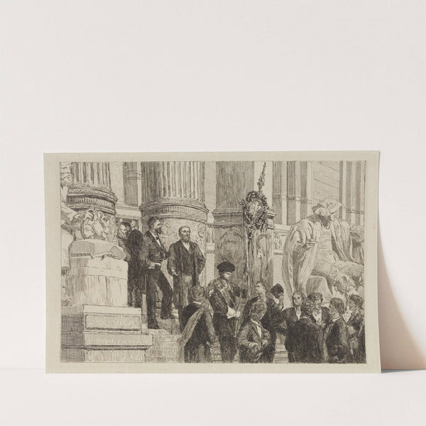 Portal des neuen Kunstgewerbe-Museums (1881) by Max Klinger