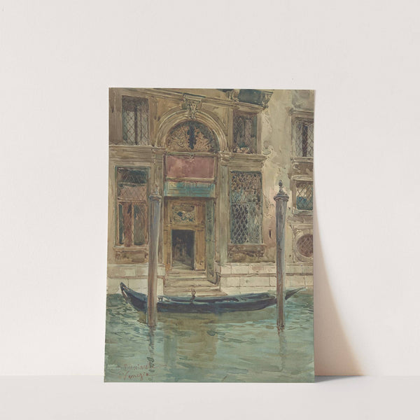 Portal Of A Venetian Palace (1839–1911) by Daniele Bucciarelli