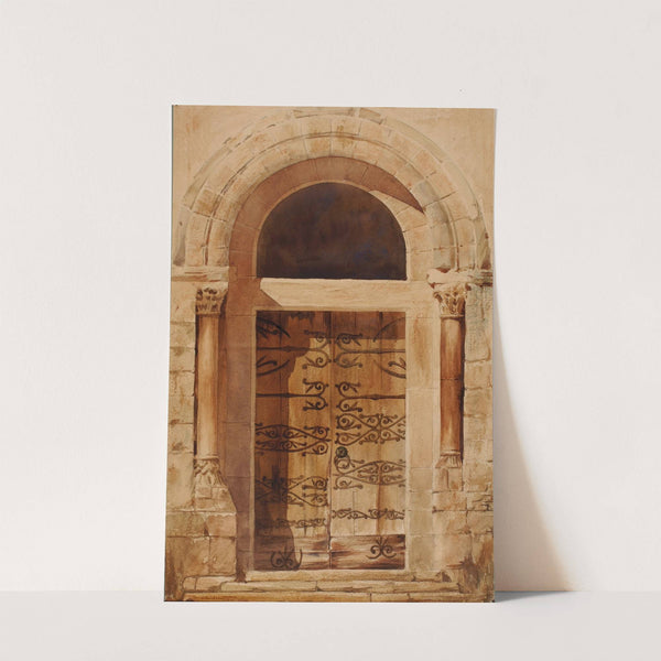 Portal of Church of Nervy St. Sepulchre by Cass Gilbert