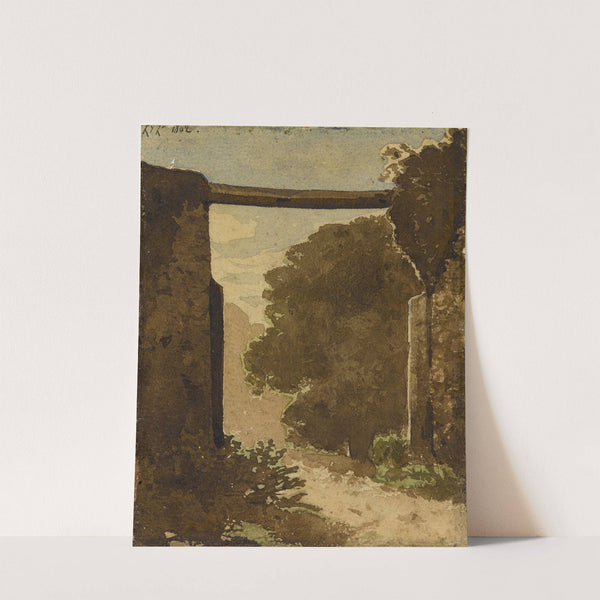 Porte (1862) by Henri-Joseph Harpignies