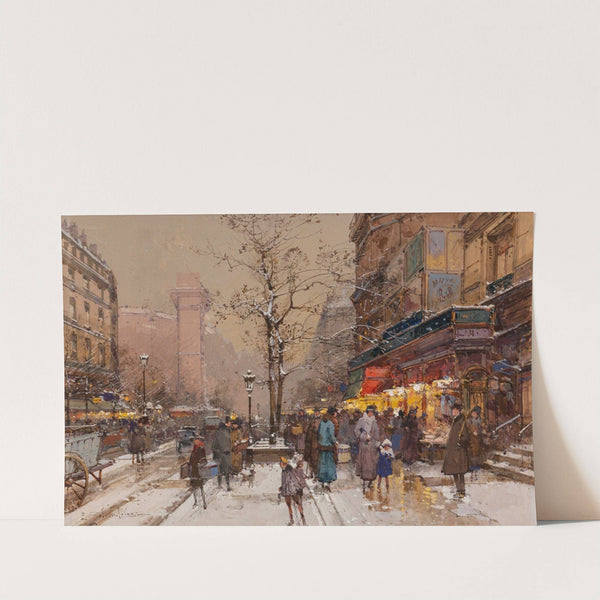 Porte Saint-Denis by Eugène Galien-Laloue