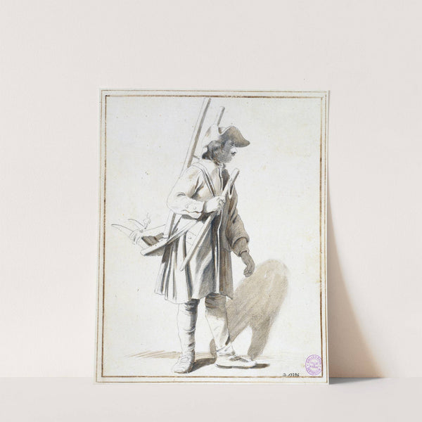 Portefaix, crocheteur by Edmé Bouchardon