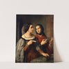 Portia and Nerissa (1849) by Friedrich Brockmann
