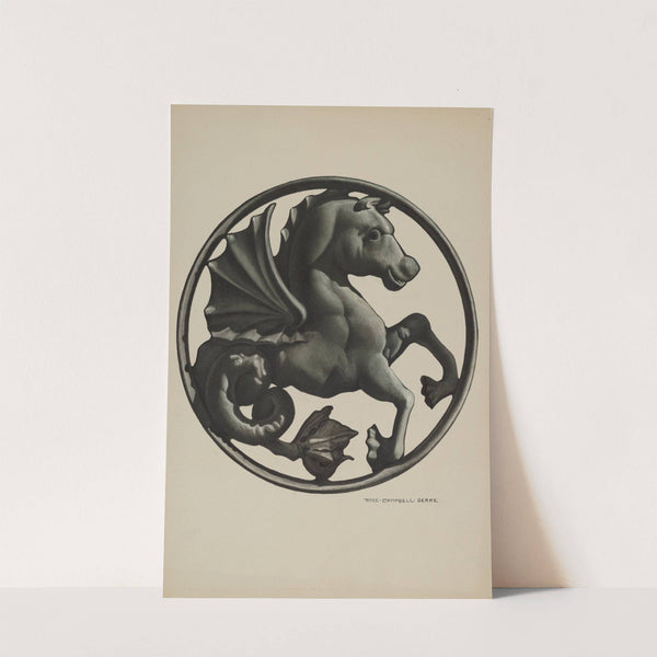 Portion of Fence by Rose Campbell-Gerke