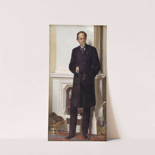 Portræt af arkitekten F. Meldahl by Peder Severin Krøyer