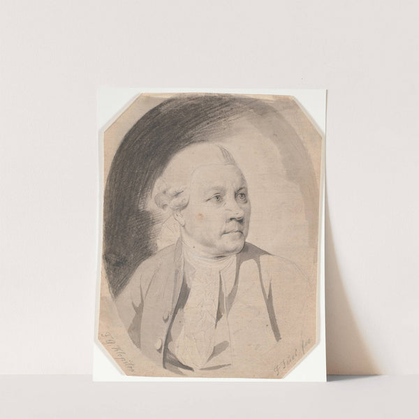 Portræt af digteren FG Klopstock 1724-1803 (1780) by Jens Juel