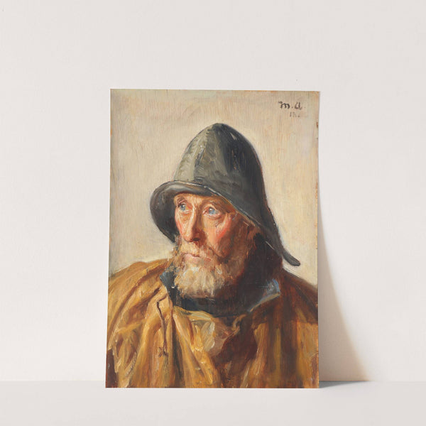 Portræt af en fisker (1913) by Michael Ancher