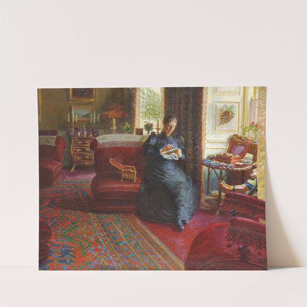 Portræt af fru Knudtzon (1894) by Kristian Zahrtmann