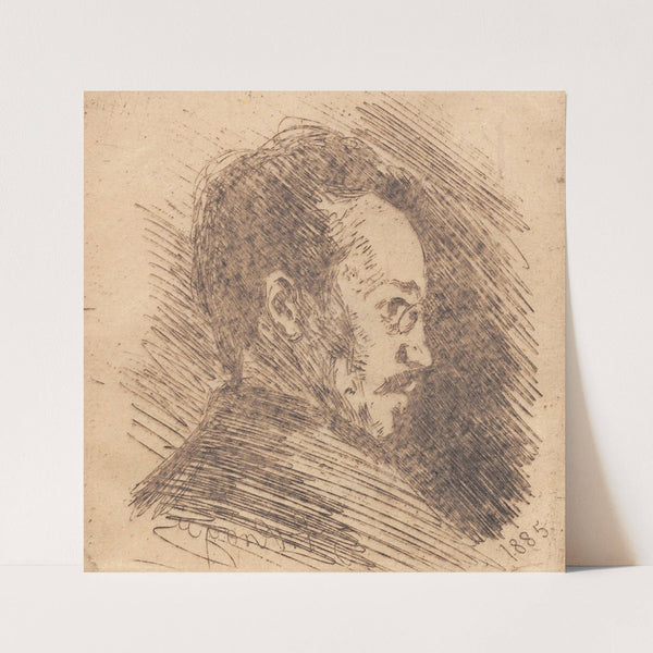 Portræt af Julius Paulsen (1885) by Peder Severin Krøyer