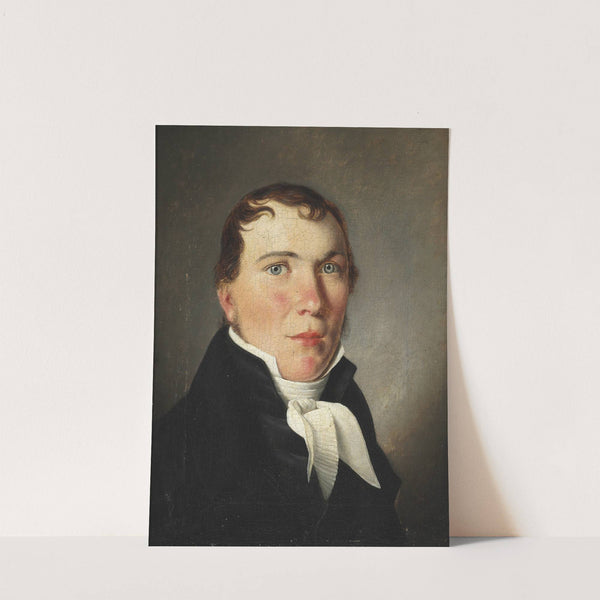 Portræt af købmand Ipsen by Christoffer Wilhelm Eckersberg