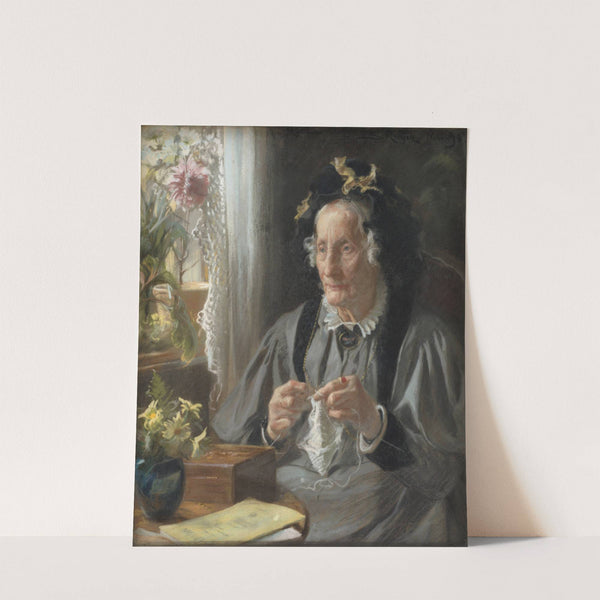 Portræt af konferensrådinde S.A. Casse f. Engelbreth by Peder Severin Krøyer