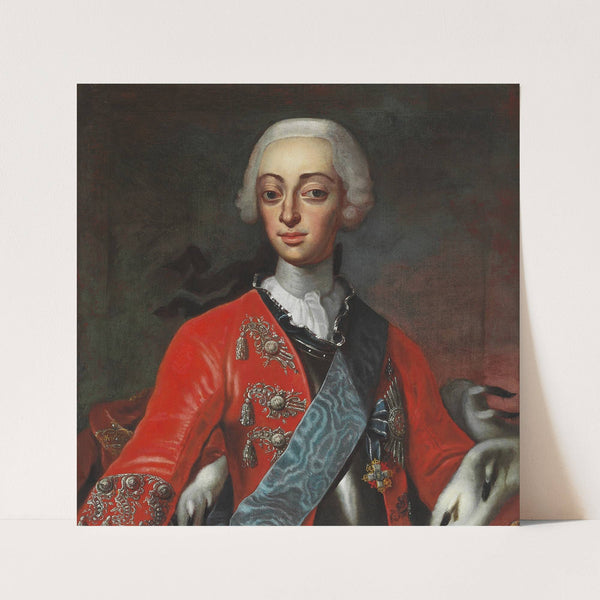 Portræt af kong Frederik V by Andreas Møller