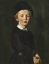 Portræt af kunstnerens søn Peter (ca. 1846)
