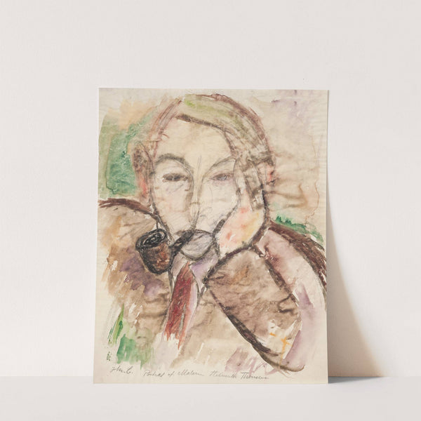 Portræt af maleren Helmuth Thomsen by John Christensen