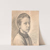 Portræt af maleren J.Th. Skovgaard som dreng by Joakim Skovgaard